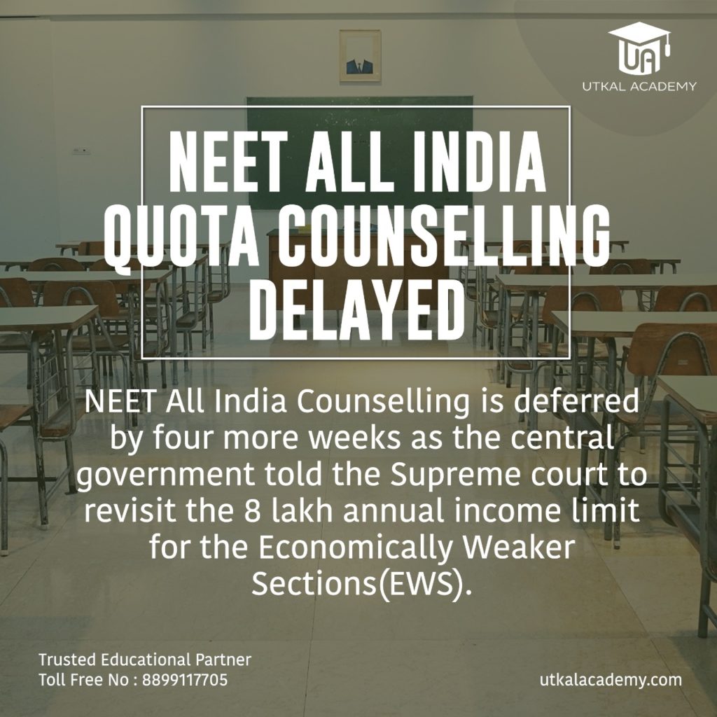 neet all india quota counselling delayed