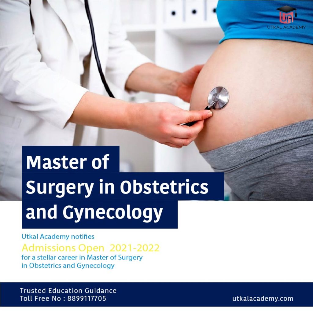 Admissions are open for the Masters of surgery in Obstetrics & Gynecology 2021-2022