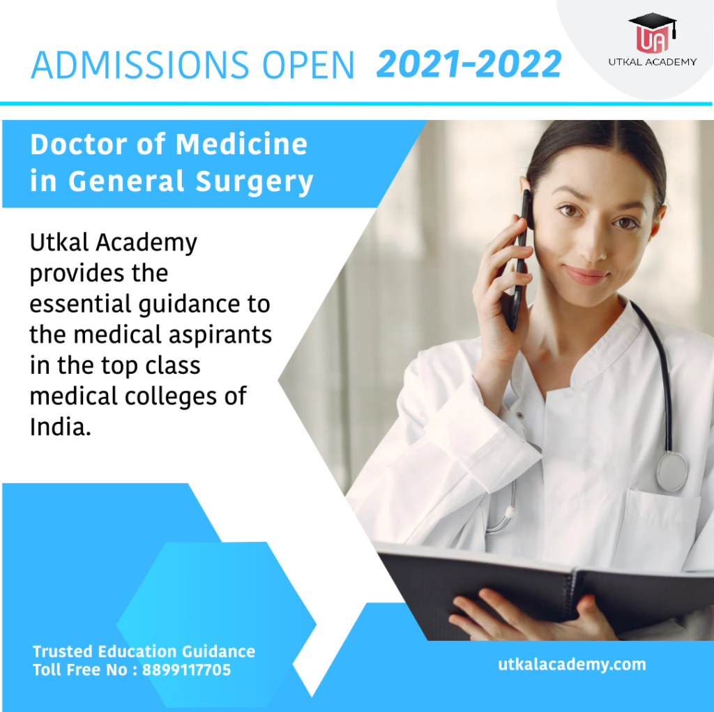 Admissions are open forDoctor of Medicine in General Surgery