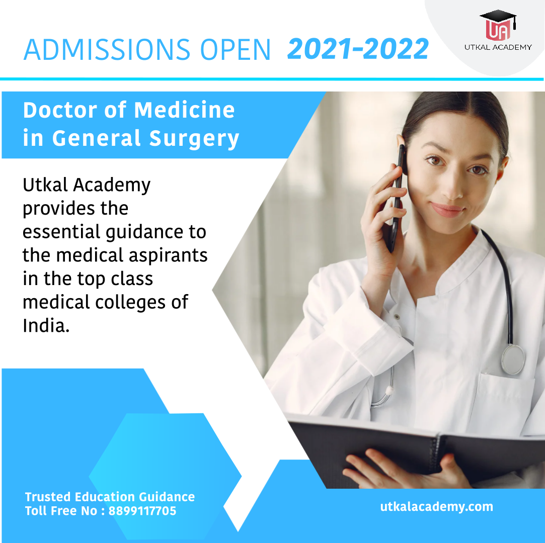 Admissions Are Open For Doctor Of Medicine In General Surgery