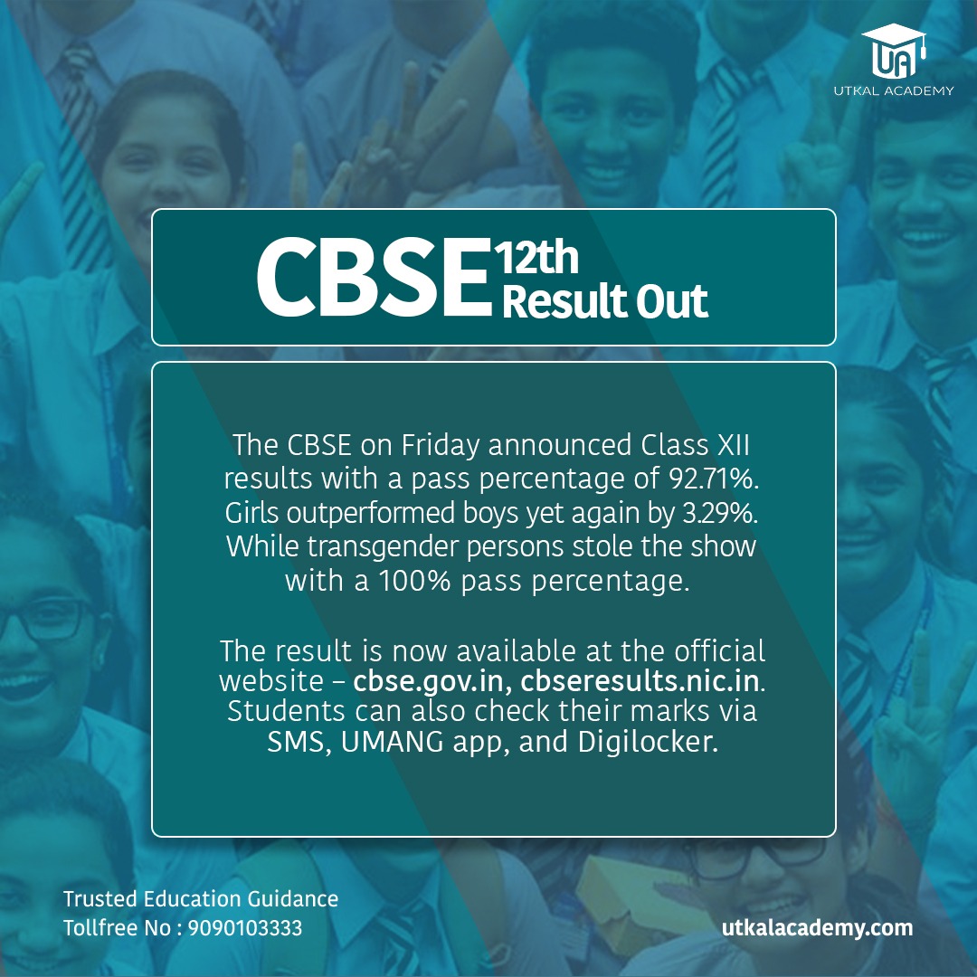 CBSE announces results for Class 12